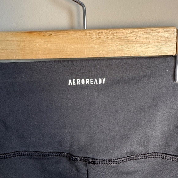 ADIDAS PrimeGreen AeroReady Performance Capri Athletic Pants Black Size Small - Picture 3 of 11